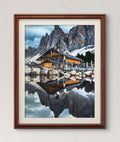 "Scenic Alpine Hut" Prints